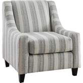 Accent Chair in Thatcher Foam Multicolor Fabric